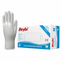 BEYBİ LATEKS MUAYENE ELDİVENİ (PUDRALI) 100'LÜ